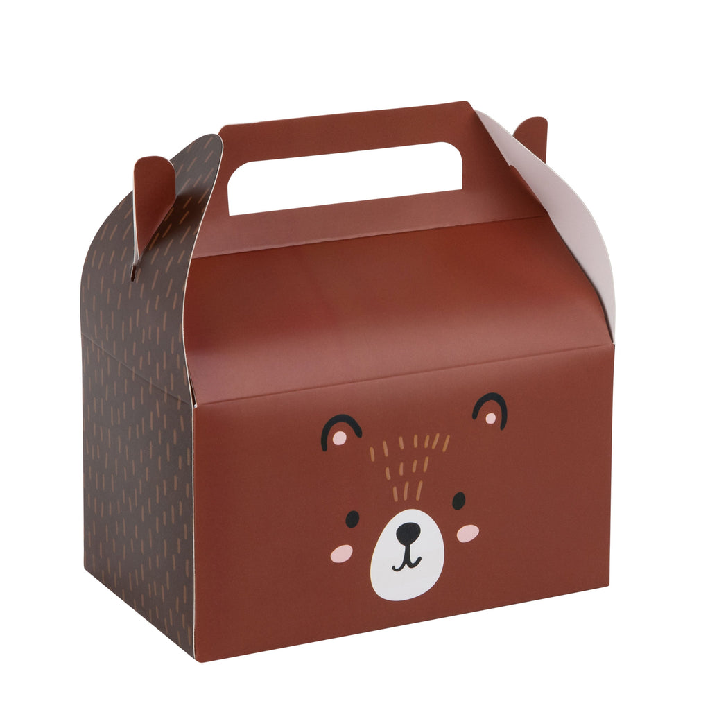Bear Paper Treat Box Ð Birthday, Baby Shower and Holiday Party Dcor  6.25x3.75x3.5 Inches  10 Pack