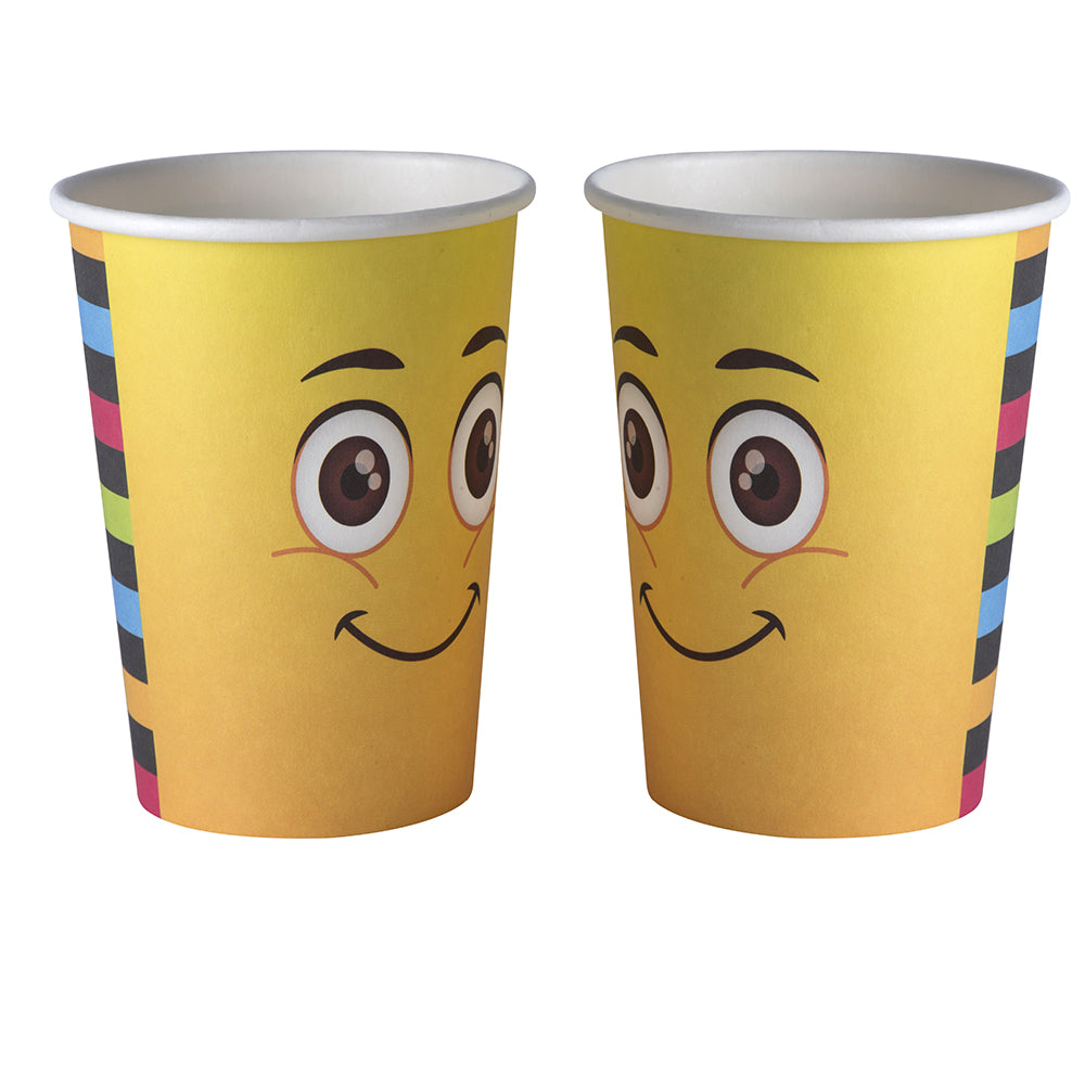 Emoji Party Paper Cups 9 Oz 50 Pack
