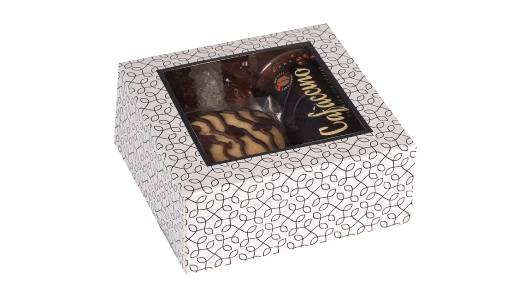 Window Box 6 Pack 6"X6"X2.5" With Four Sections