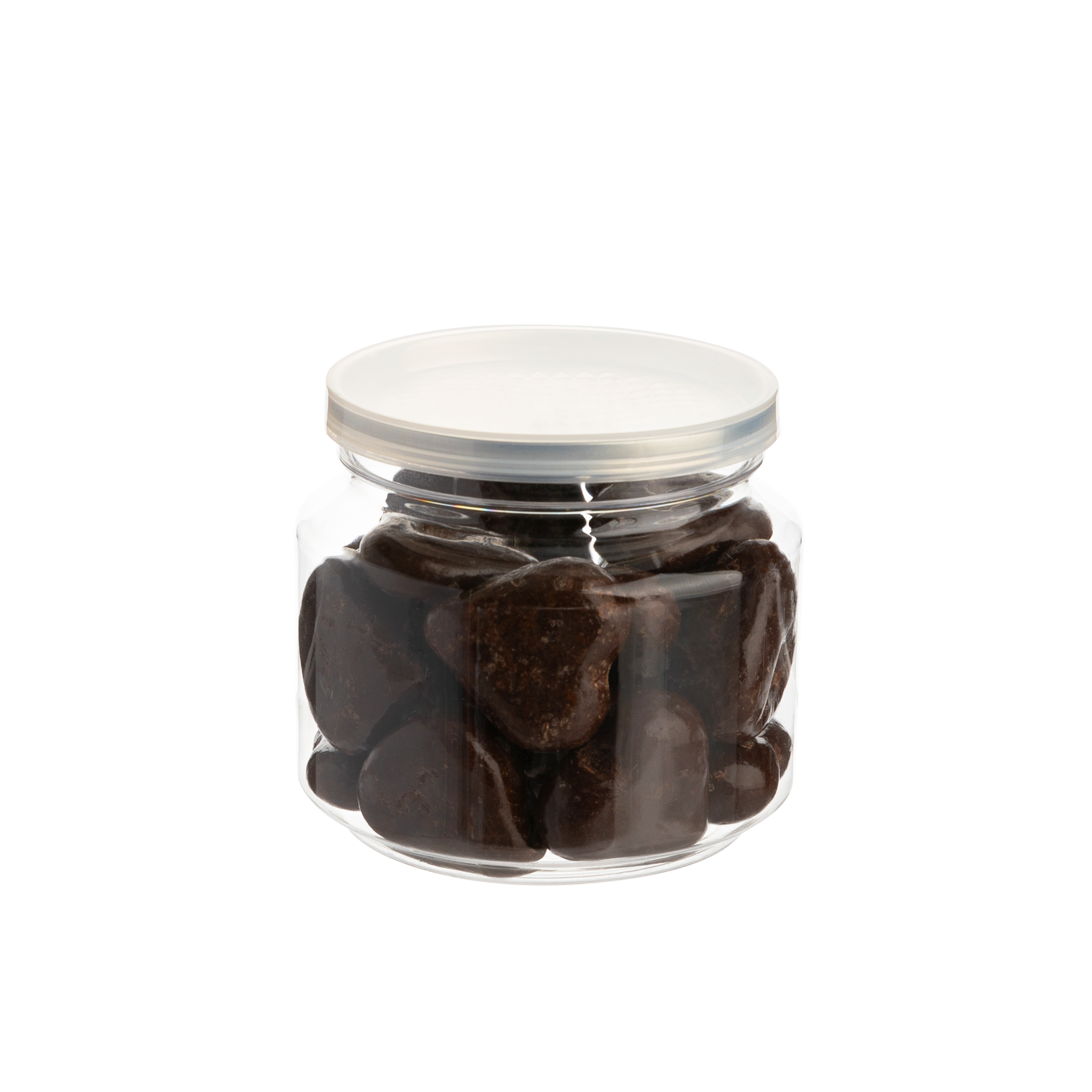 4 oz Clear Cans with Aluminum Peel-Off Seal and Snap-On Plastic Lid (200 Pack)