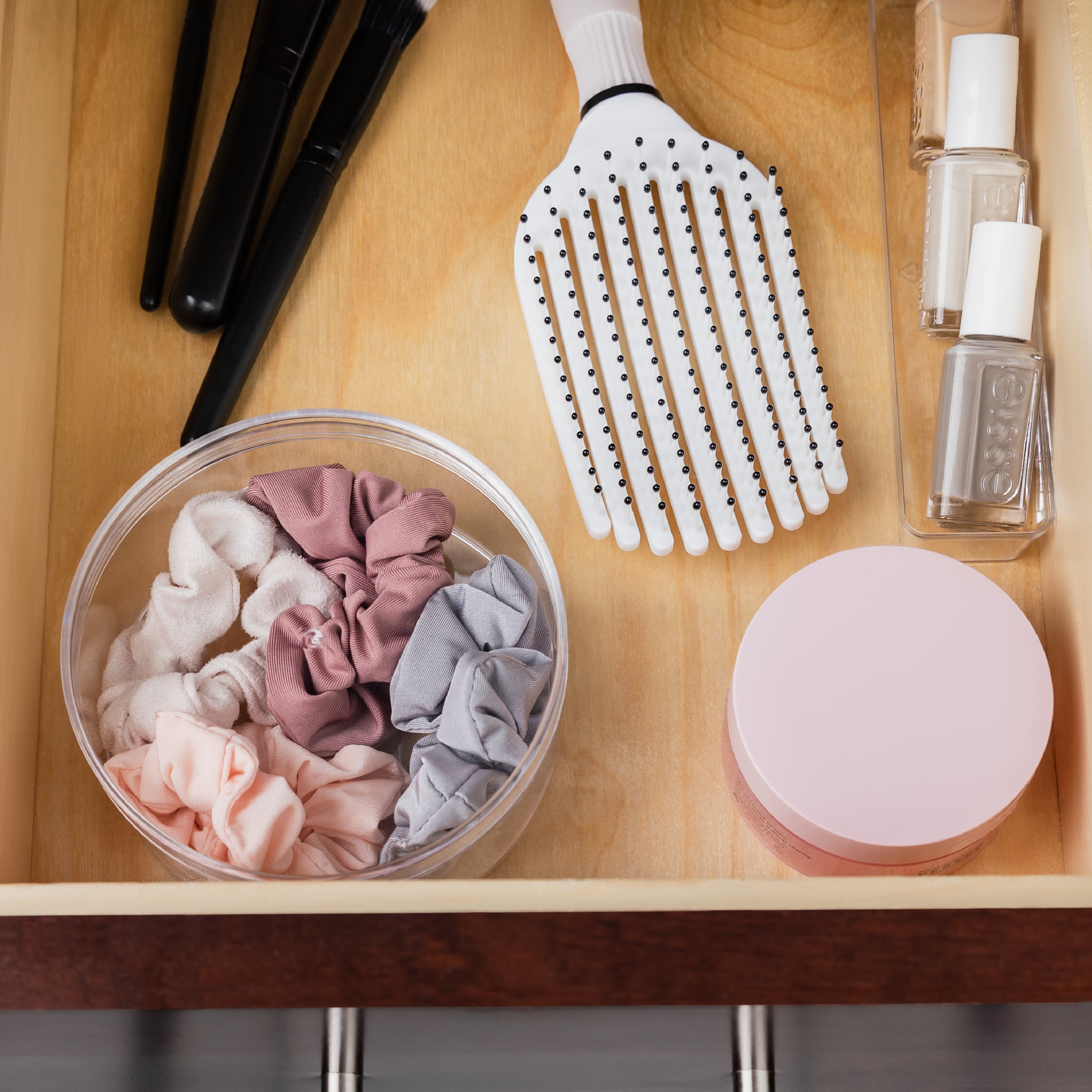 Clear Acrylic Boxes Round 4.75"X2.1" 8 Pack