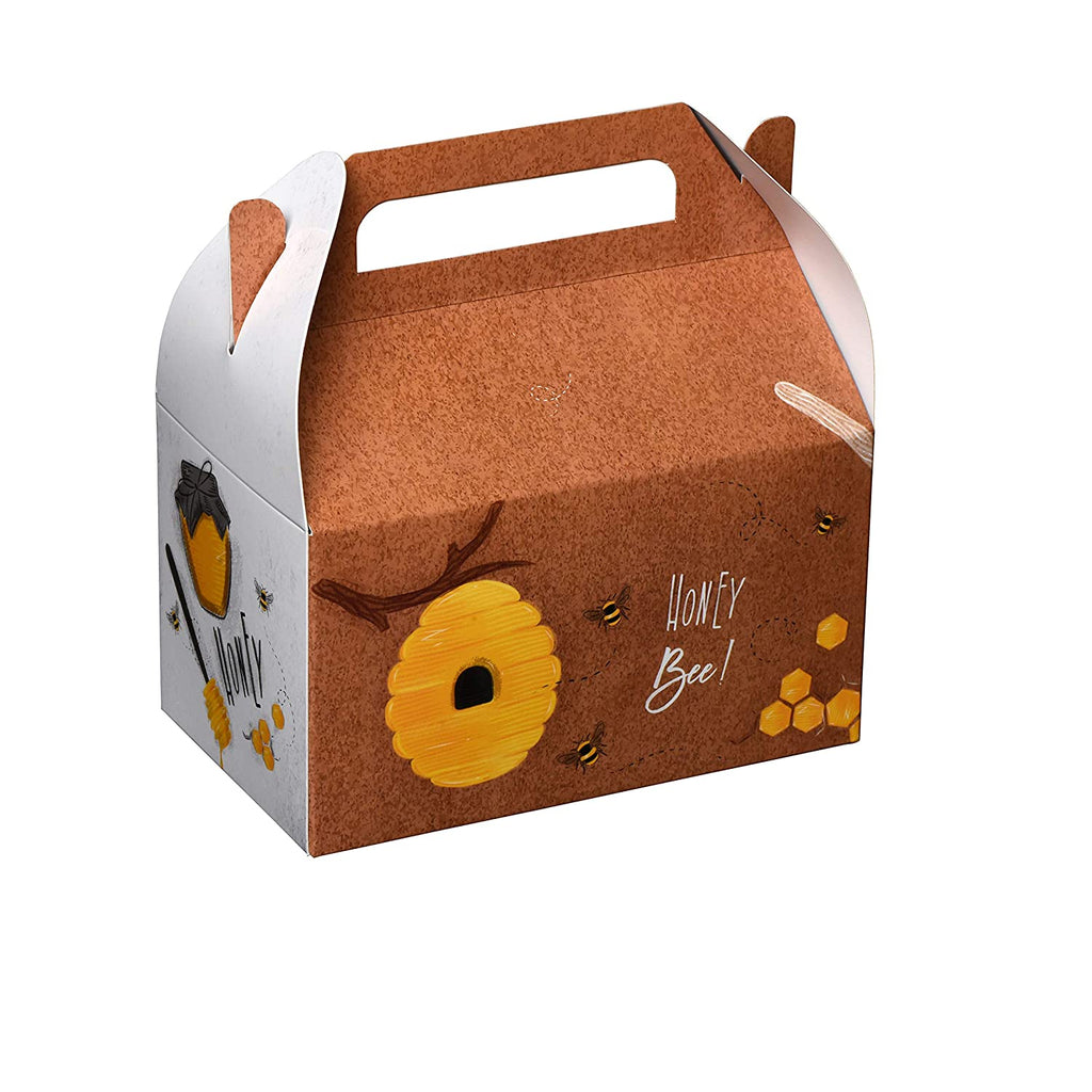 Honeybees Paper Treat Boxes 10 Pack 6.25" X 3.75" X 3.5"