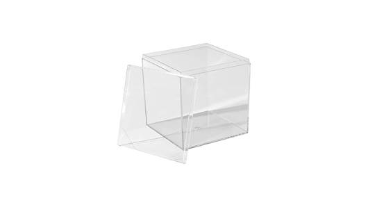 Clear Acrylic Boxes 2.15"X2.15"X2.15" 12 Pack