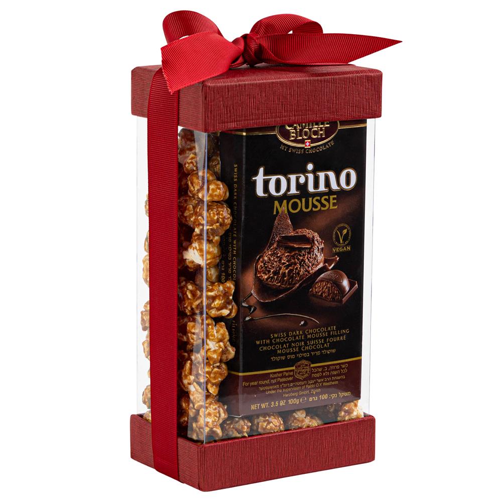 Plastic Gift Boxes Maroon 7.5X3.75X2.5" 6 Pack Bakery Boxes With Base Lid & Ribbon