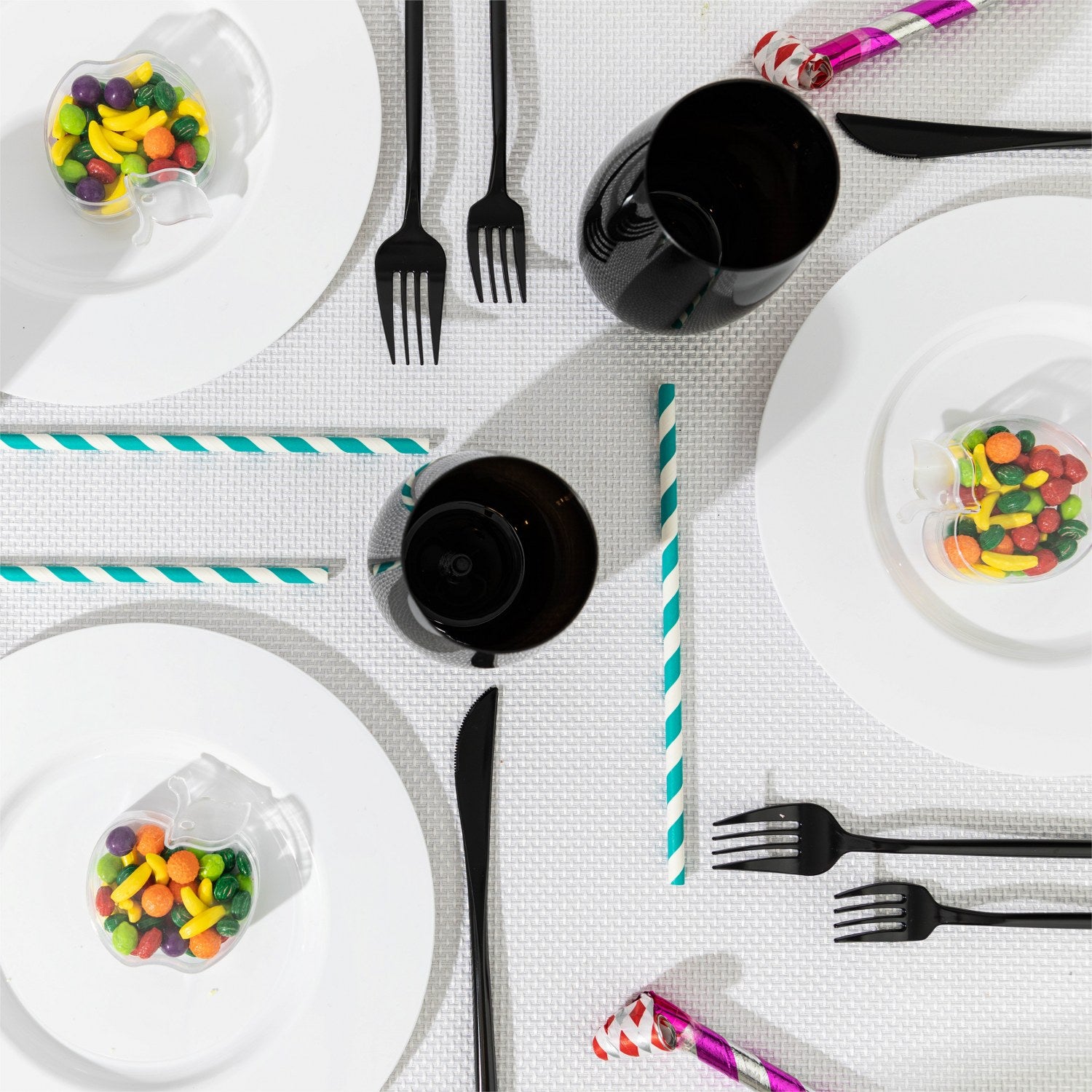 Apple Shaped Acrylic Candy Boxes 12 Pack 2.95"X2.28"X1.02"