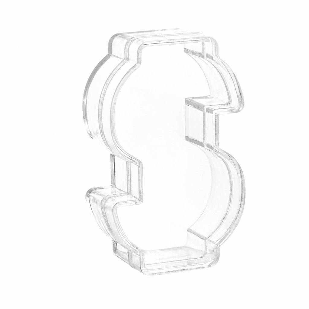 Money Shaped Acrylic Candy Boxes 12 Pack 3.16"X1"X1.96"