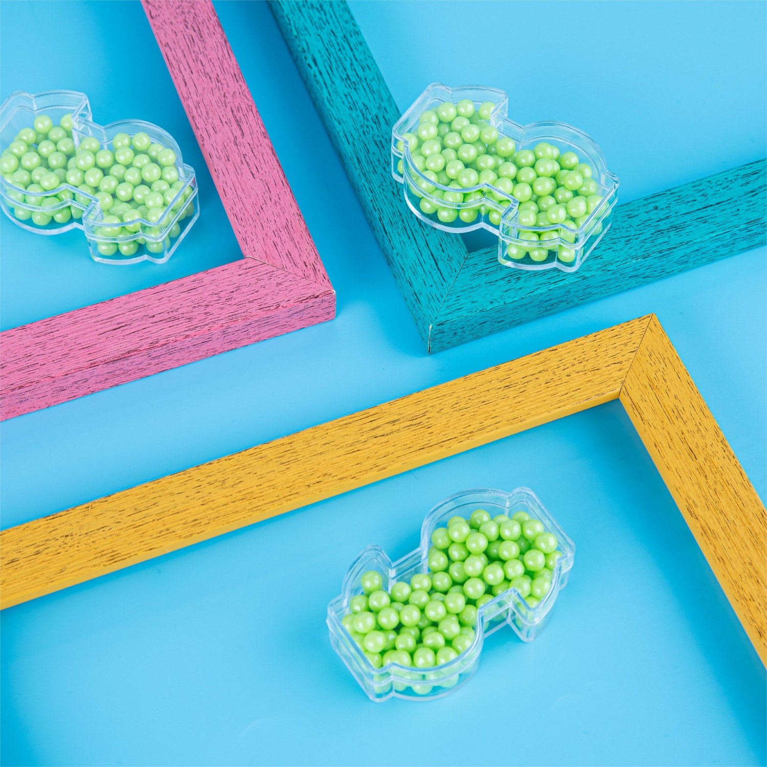 Money Shaped Acrylic Candy Boxes 12 Pack 3.16"X1"X1.96"