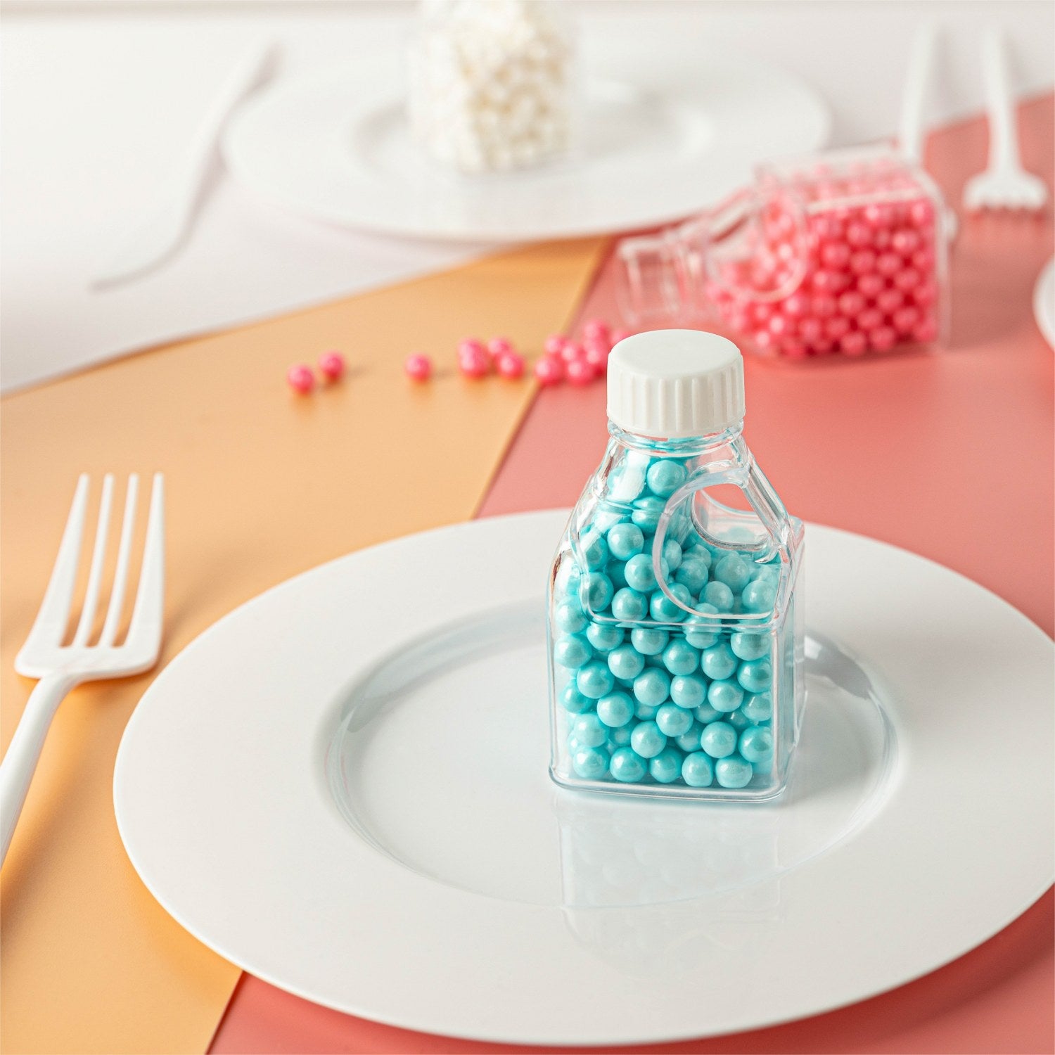 Jug Shaped Acrylic Candy Boxes 12 Pack 3.14"X1.77"X1.77"