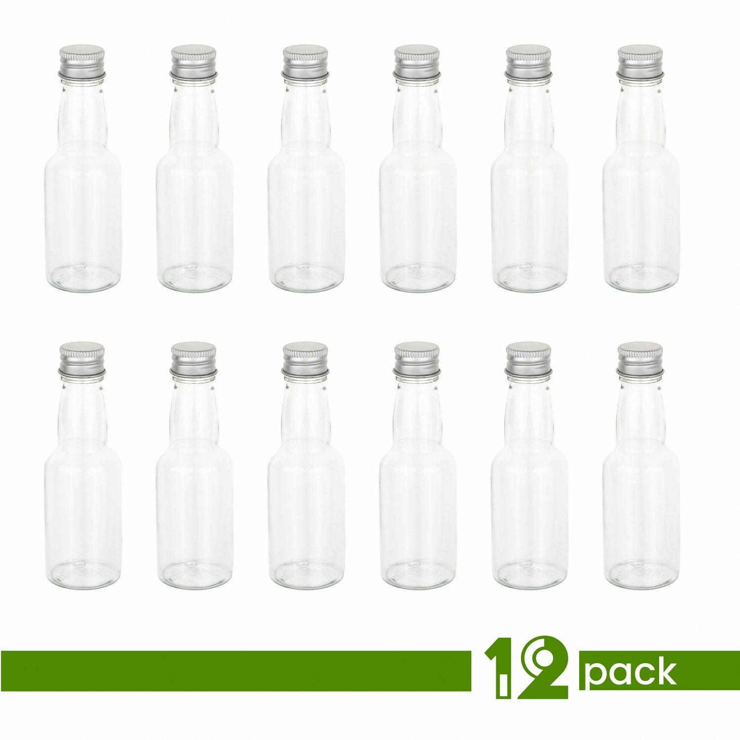 Bottle Shaped Acrylic Candy Boxes 12 Pack 4.5"X1.45"