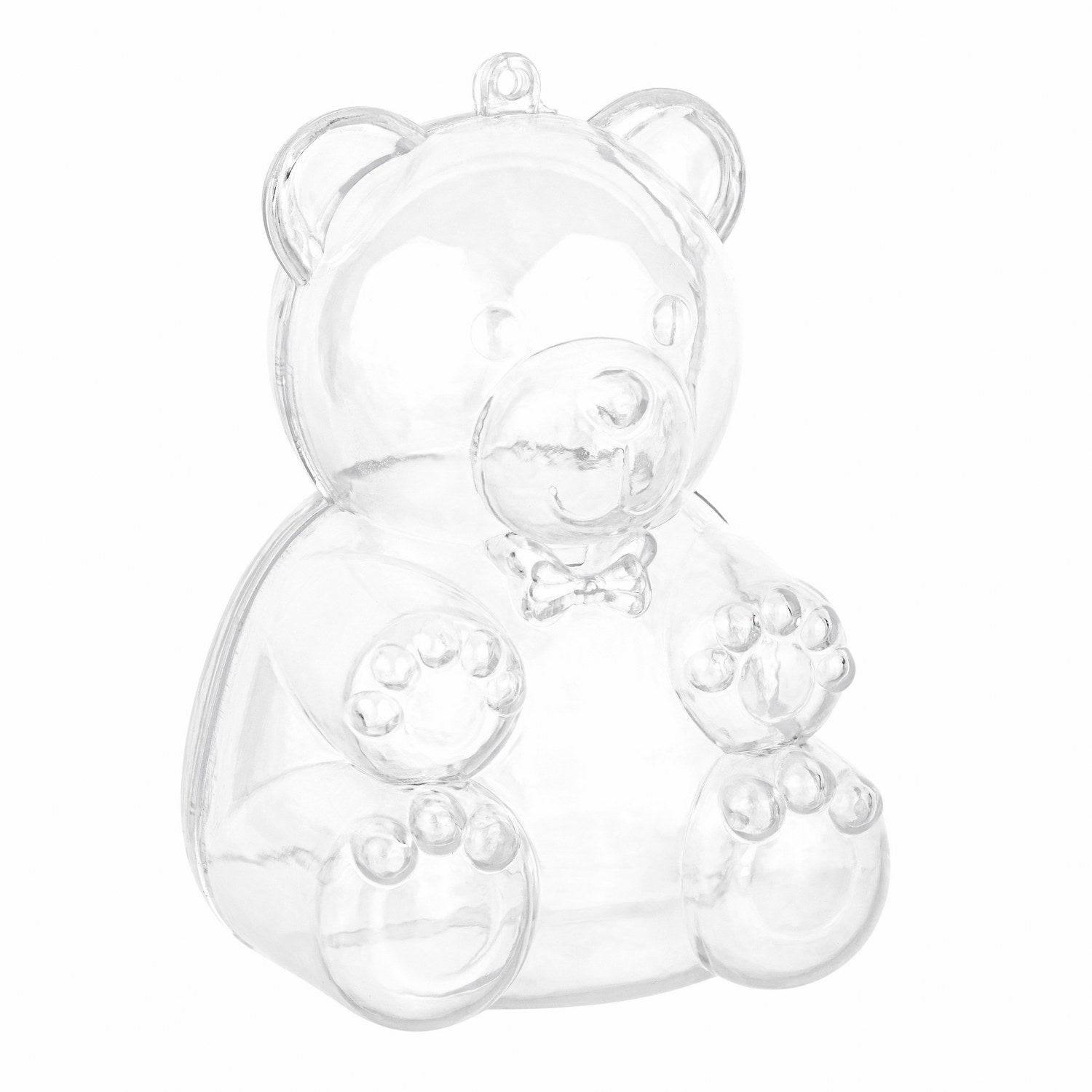 Large Bear Shaped Acrylic Candy Boxes 9 Pack 2.83"X1.18"X4.33"