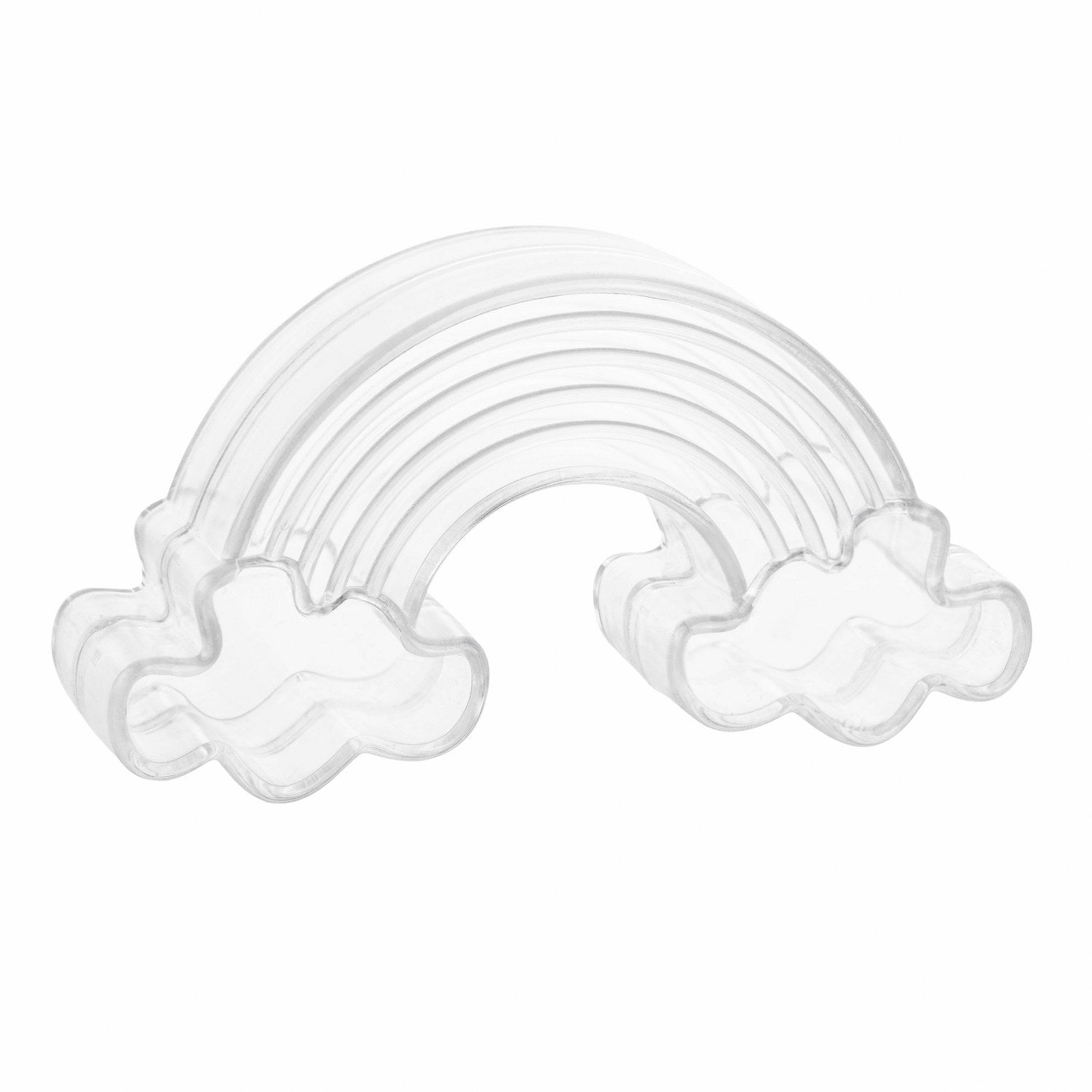 Rainbow Shaped Acrylic Candy Boxes 12 Pack 3.62"X1.96"X0.98"