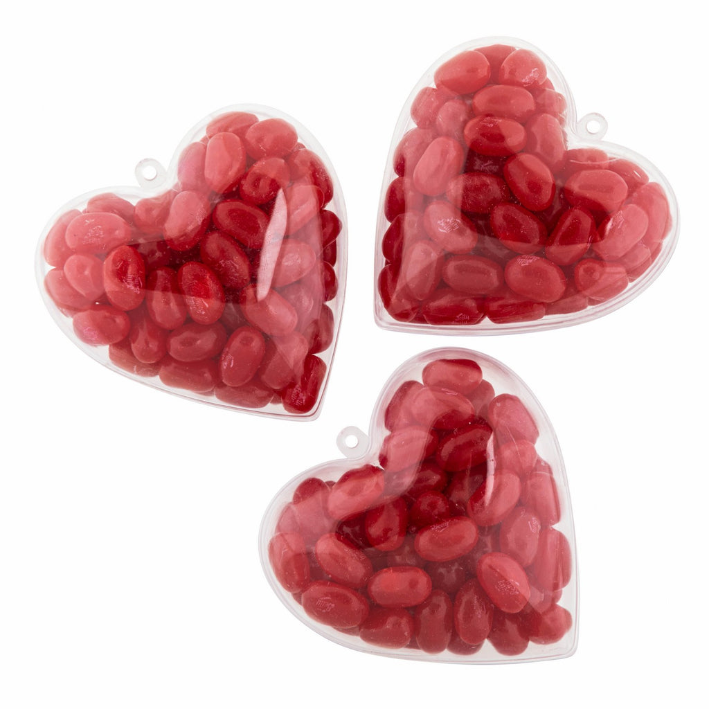 Heart Shaped Acrylic Candy Boxes 12 Pack 2.51"X2.08"X1.18"