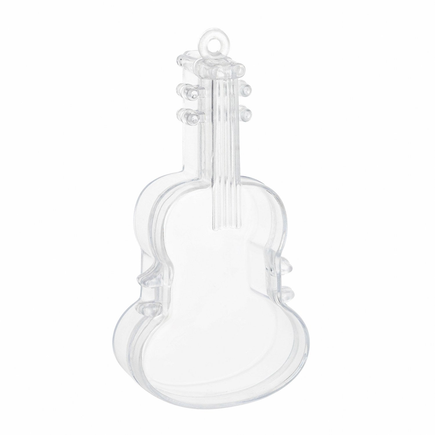 Violin Shaped Acrylic Candy Boxes 12 Pack 2.16"X4.33"