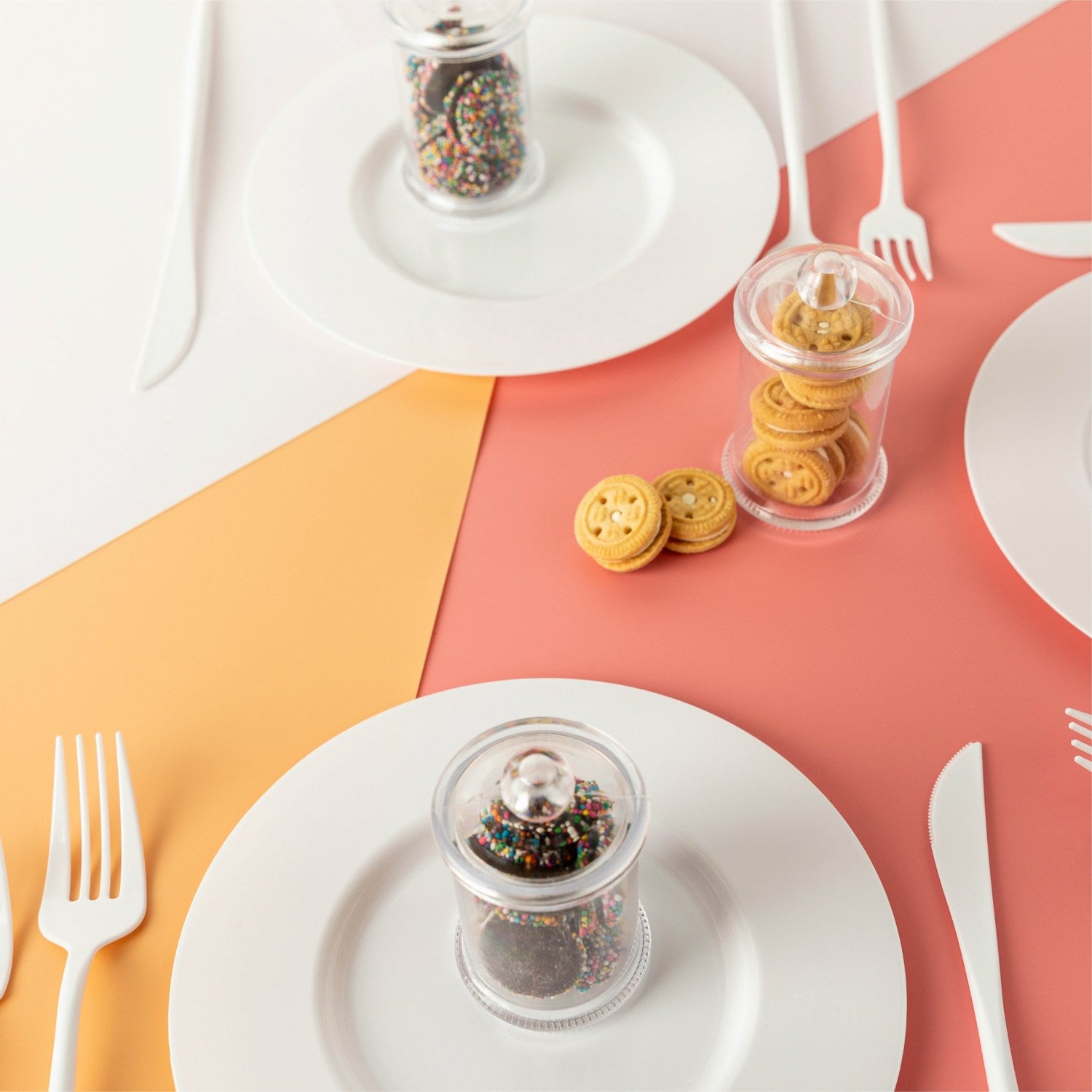 Cookie Jar Shaped Acrylic Candy Boxes 6 Pack 4.33"X2.36"