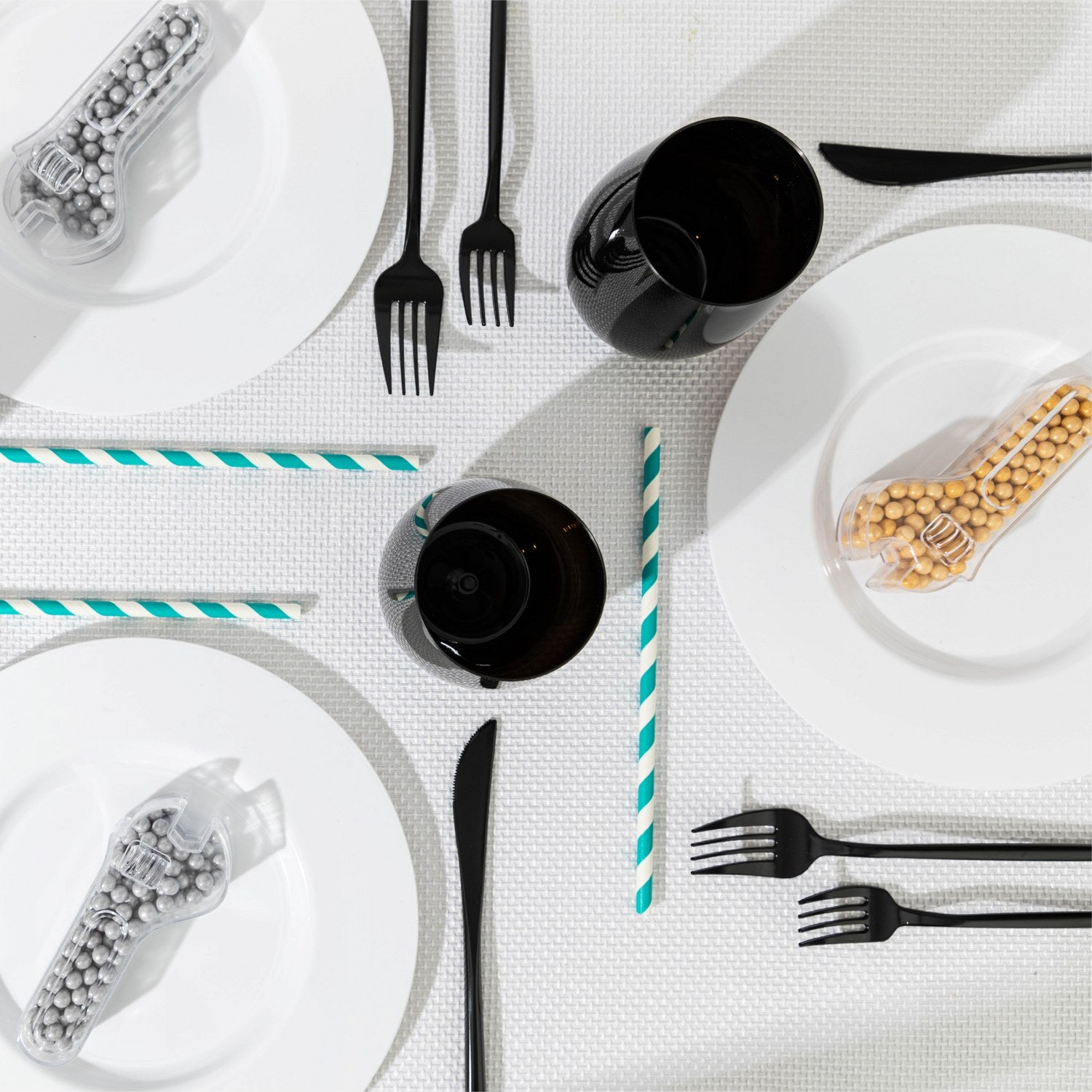 Wrench Shaped Acrylic Candy Boxes 12 Pack 4.52"X1.96"X0.98"