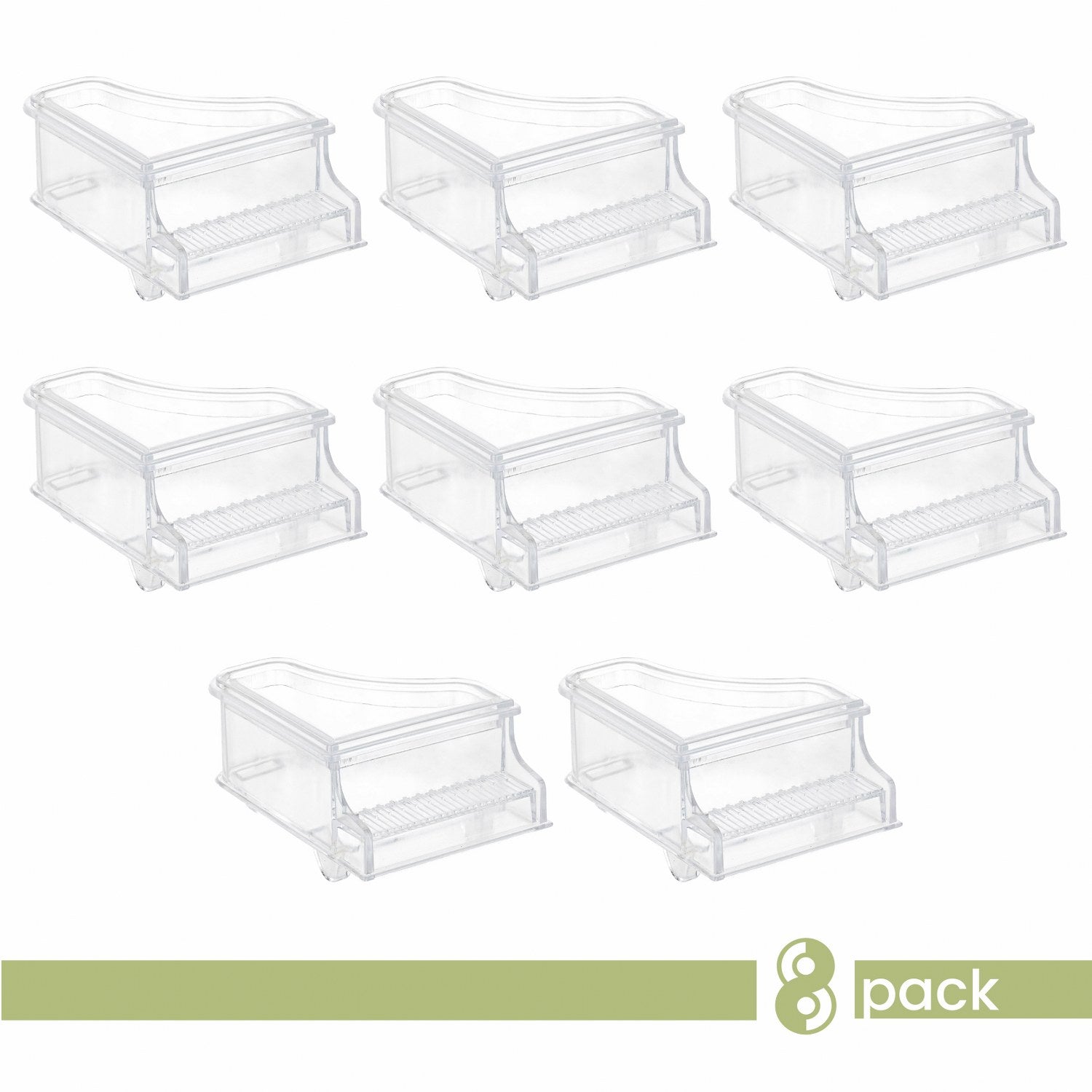 Grand Piano Shaped Acrylic Candy Boxes 8 Pack 2.48X3.34"X1.29"