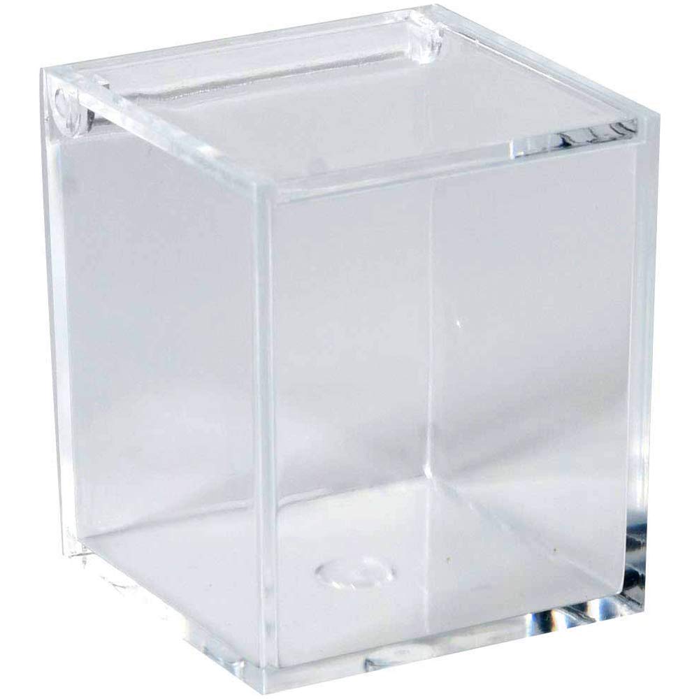 Hammont Clear Acrylic Boxes 2 Pack 6.3''X3.94''X1.97