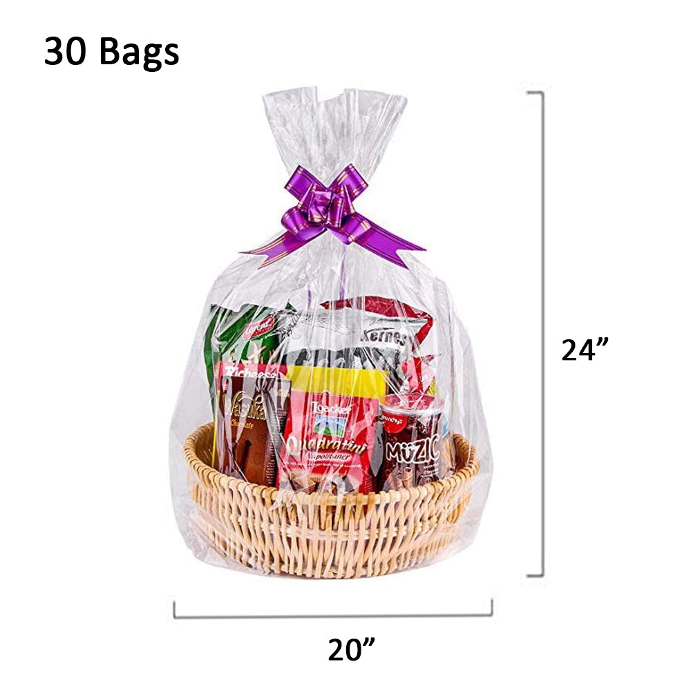 Cellophane Bags 20"X 24" 30 Bags