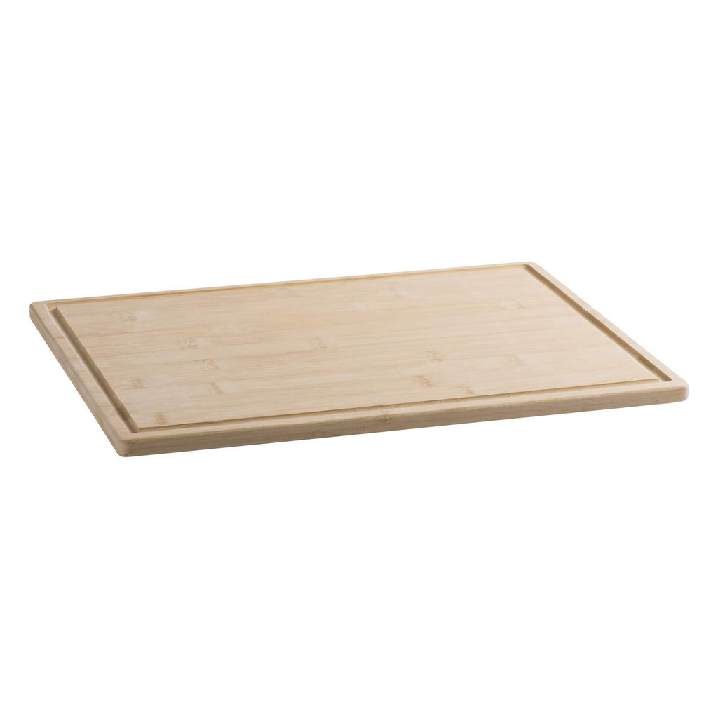 Bamboo Medium Kitchen Cutting Board 15"X 11"X 0.5" Cheese and Charcuterie Pack of 2