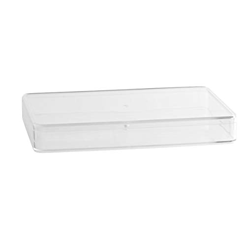 Hammont Clear Acrylic Boxes 2 Pack 6.3''X3.94''X1.97