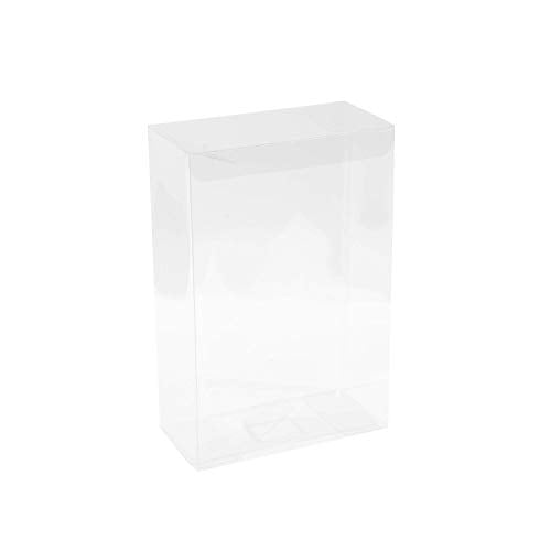  Hammont Clear Acrylic Boxes with Lid- 12 Pack, 1.75x1