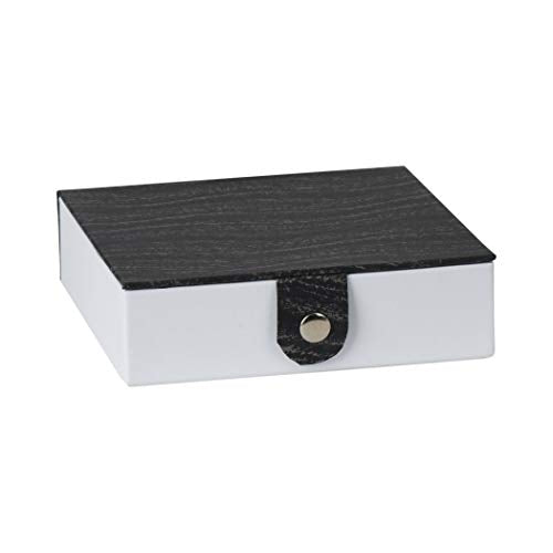 Black Gift Box With Snap Closure 3 Pack 5.9X5.9X1.8