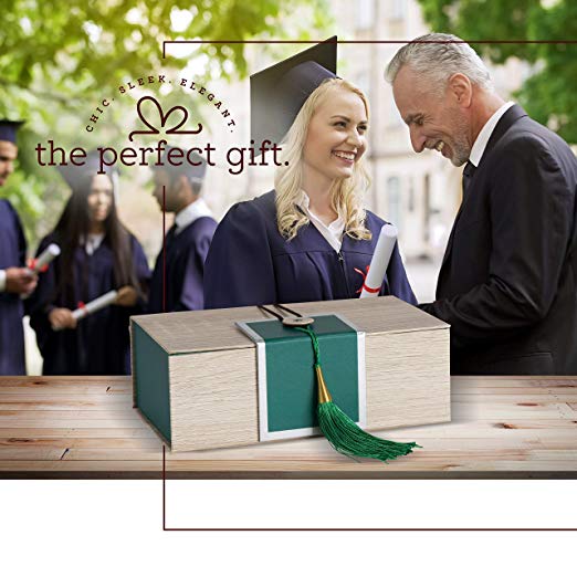 Green Gift Box With Tassel 4 Pack 7X4X 2.5