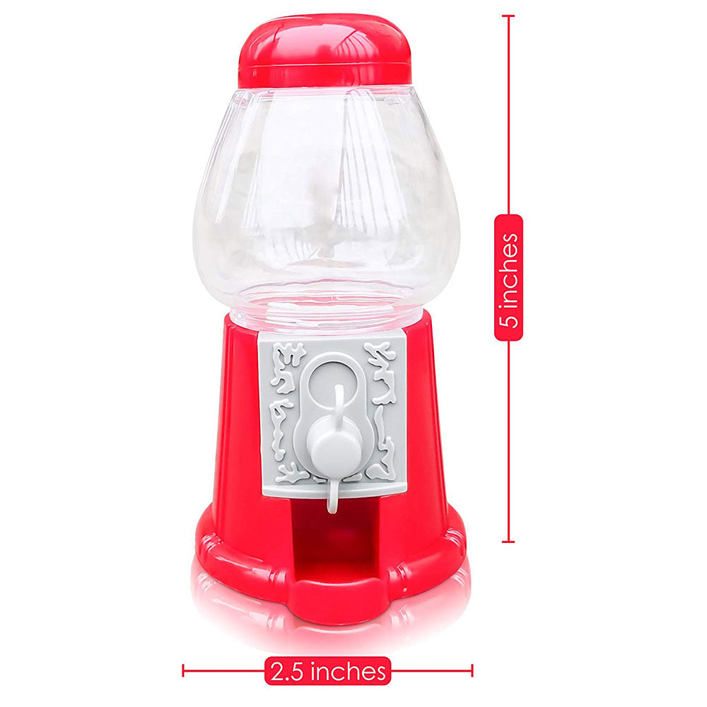 Mini Gumball Machines 6 Pack Small