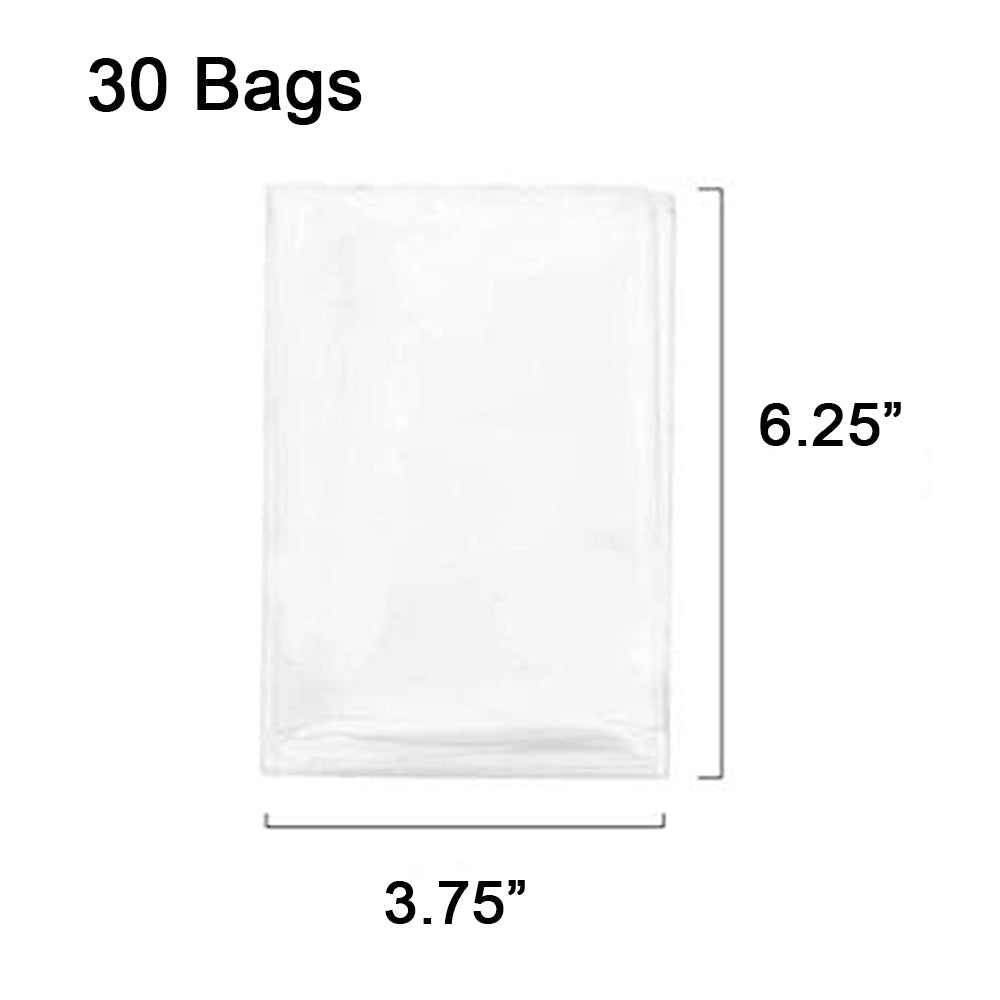 Cellophane Bags 3.75"X 6.25" 30 Bags