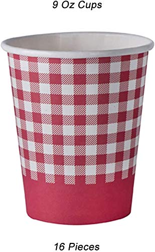 Picnic Themed Party Supplies Bundle Serves 16