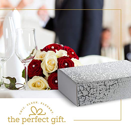 Silver Sleeve Diy Sliding Kraft Paper Box 6 Pack7 X 4.75 X 2