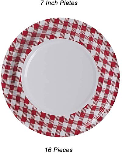 Picnic Themed Party Supplies Bundle Serves 16