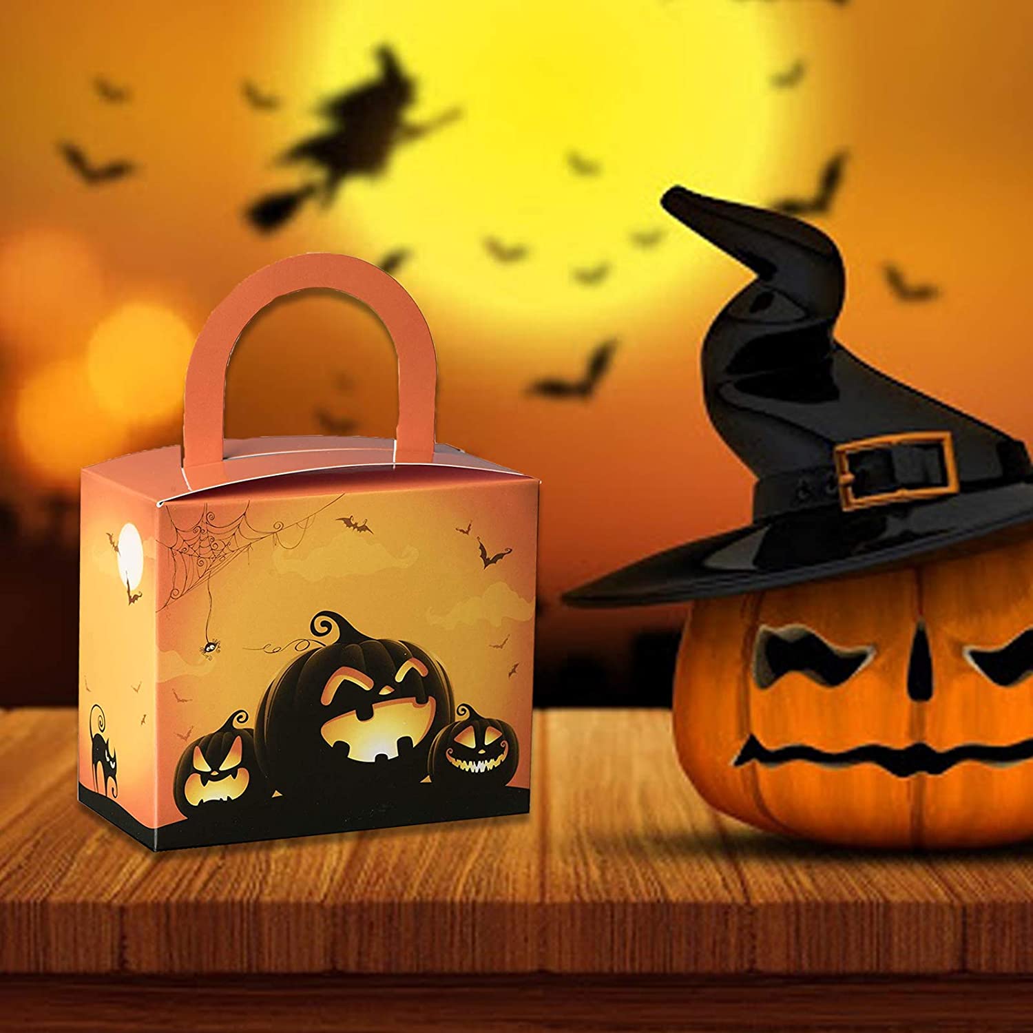 Halloween Candy Boxes 18 Pack 4.5" X 3.75" X 2.25"