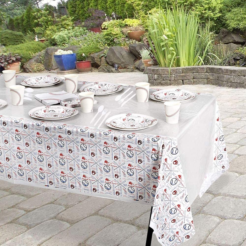 Baseball Themed Party Supplies Bundle Serves 16