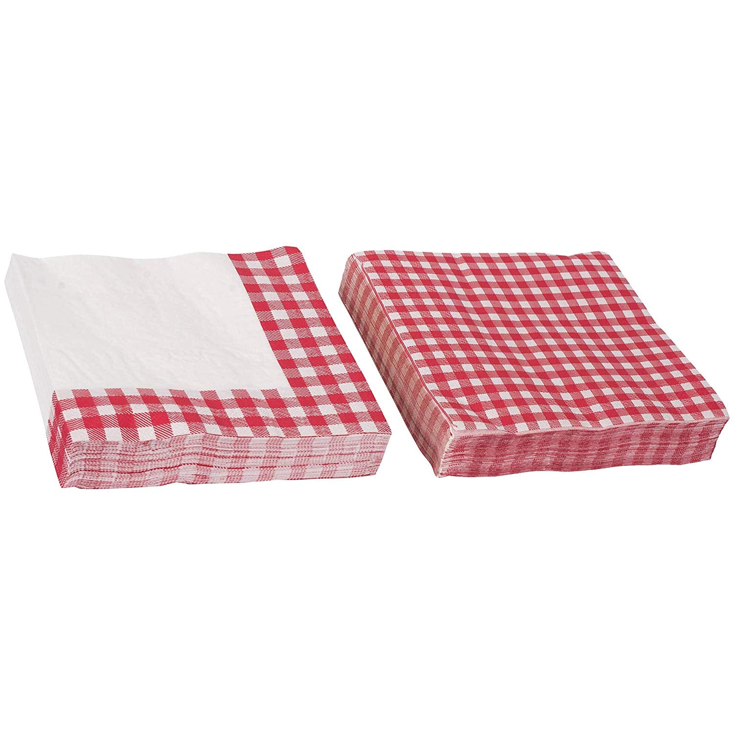 Picnic Themed Gingham Napkins Tableware