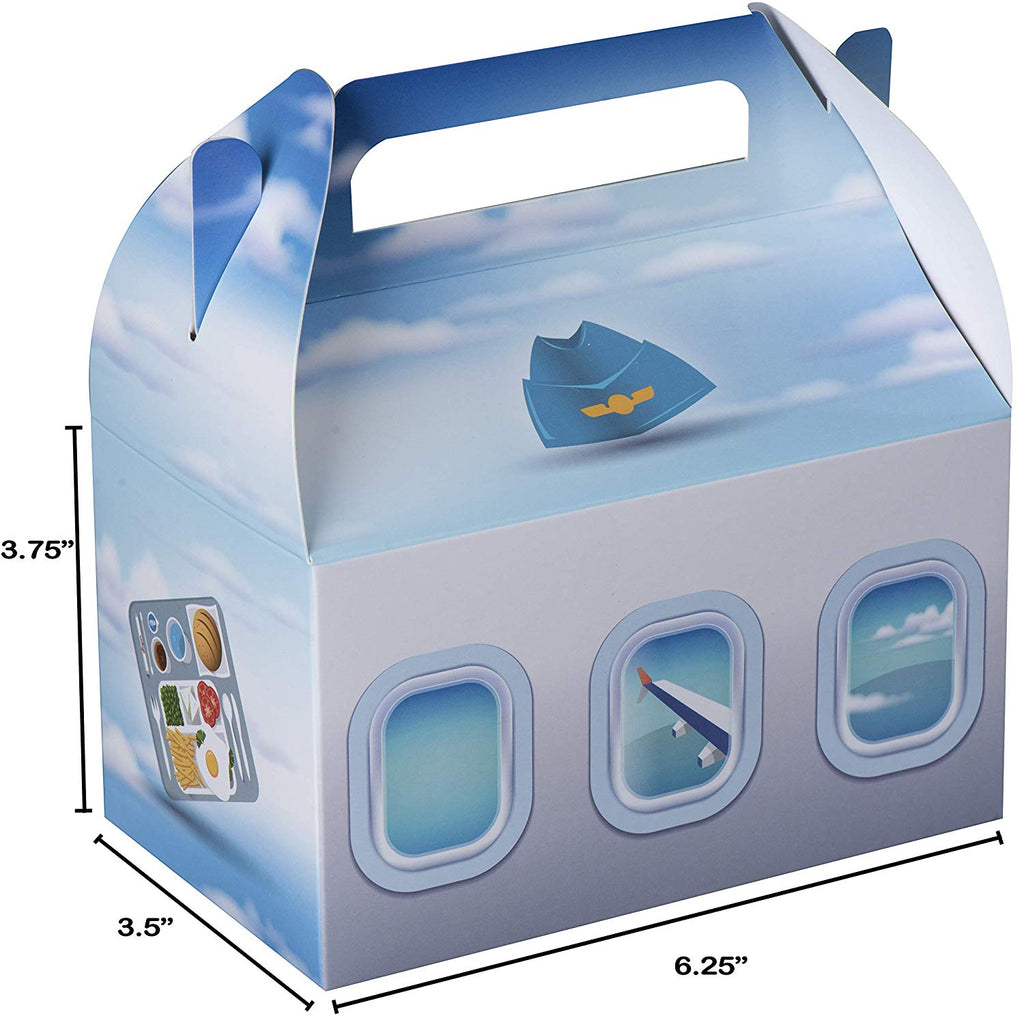 Stewardess Paper Treat Boxes 10 Pack 6.25" X 3.75" X 3.5"