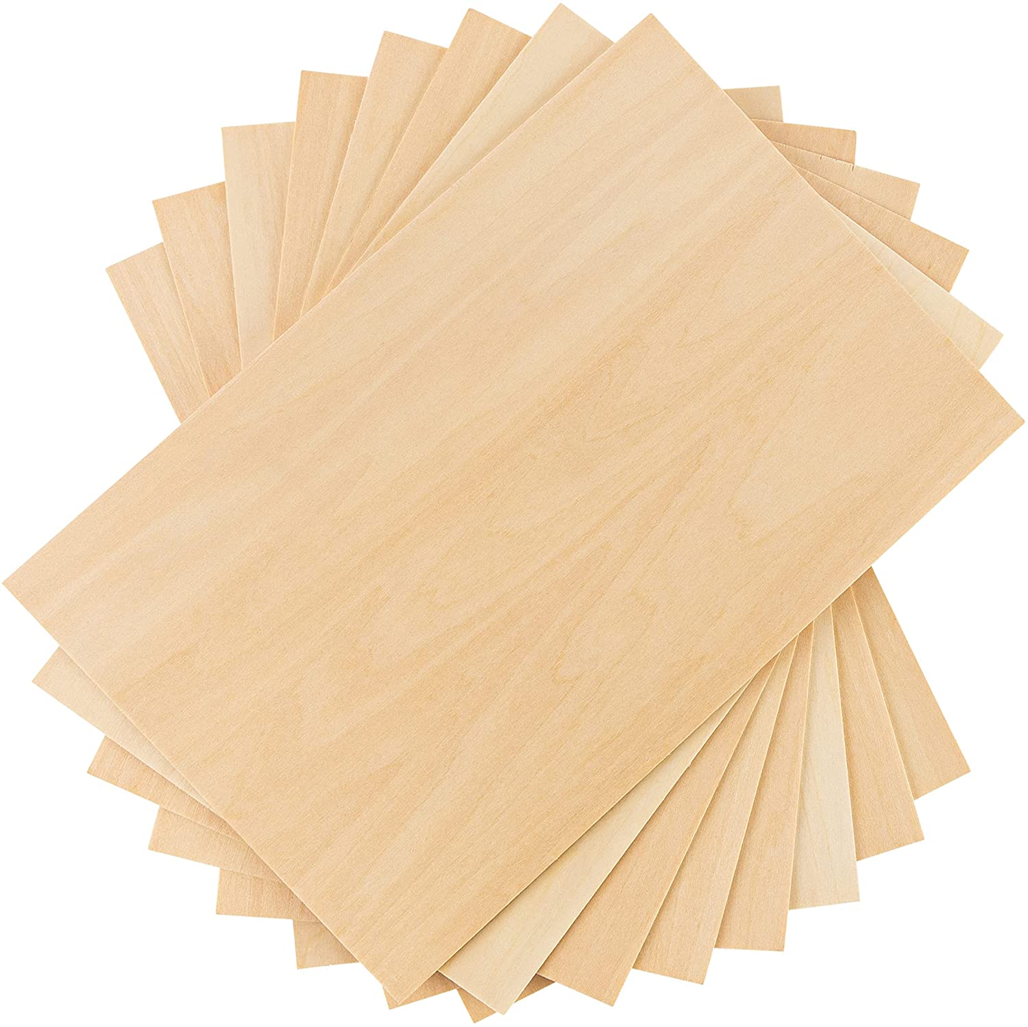 Basswood Sheets 12X8X1/16 8 Pack