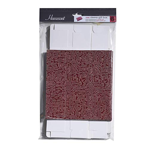 Pink Sleeve Diy Sliding Kraft Paper Box 6 Pack 7 X 4.75 X 2