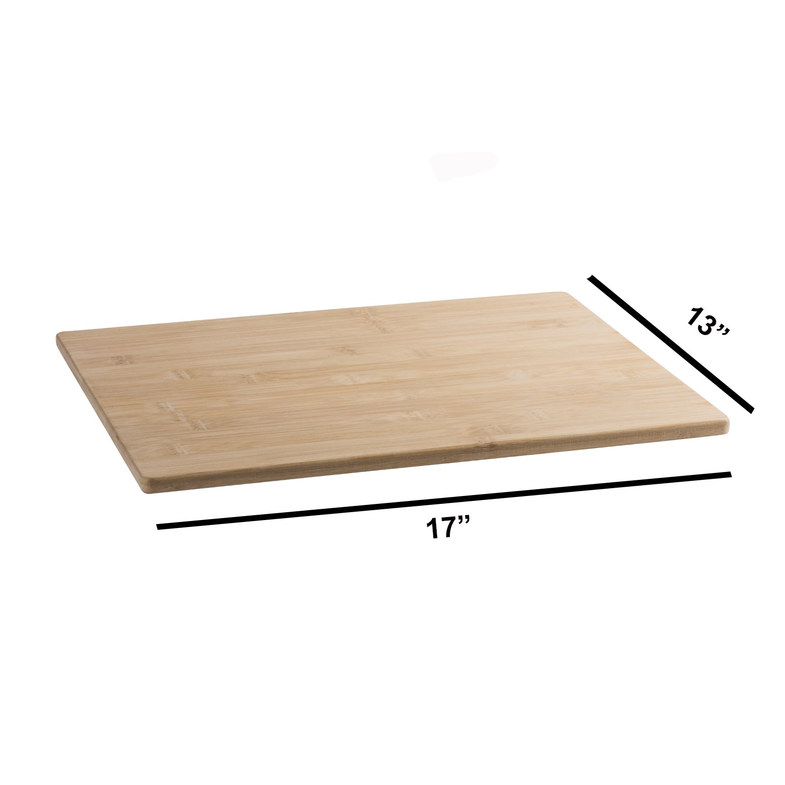 Bamboo Cutting Board Pack of 2 17"X 13"X 0.5"