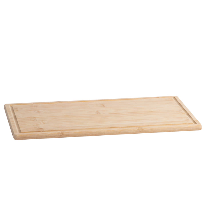 Bamboo Cutting Board Tray 8x16x0.5  2 Pack Eco Friendly Kitchen Gadget  Wooden Serving Trays for Meat, Vegetables, Cheese and Charcuterie Board  2 Pack of Bamboo Cutting Boards for Home and Kitchen Essentials