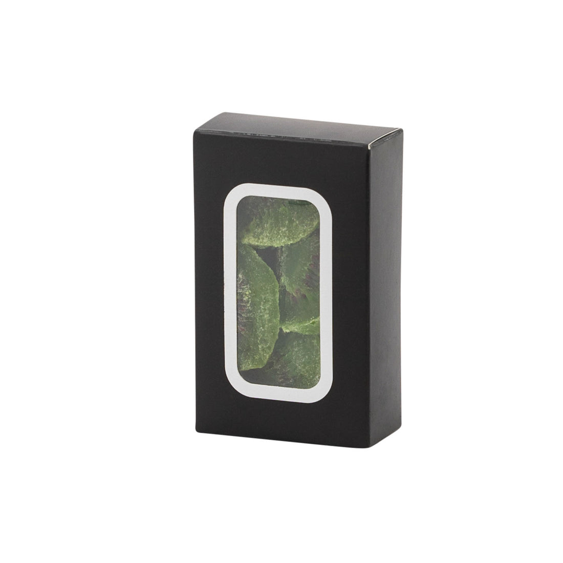 Black Party Favor Boxes Decorative Pastry Boxes with Window 2.25x1.125x3.75 Inch Treat Boxes 12 pack