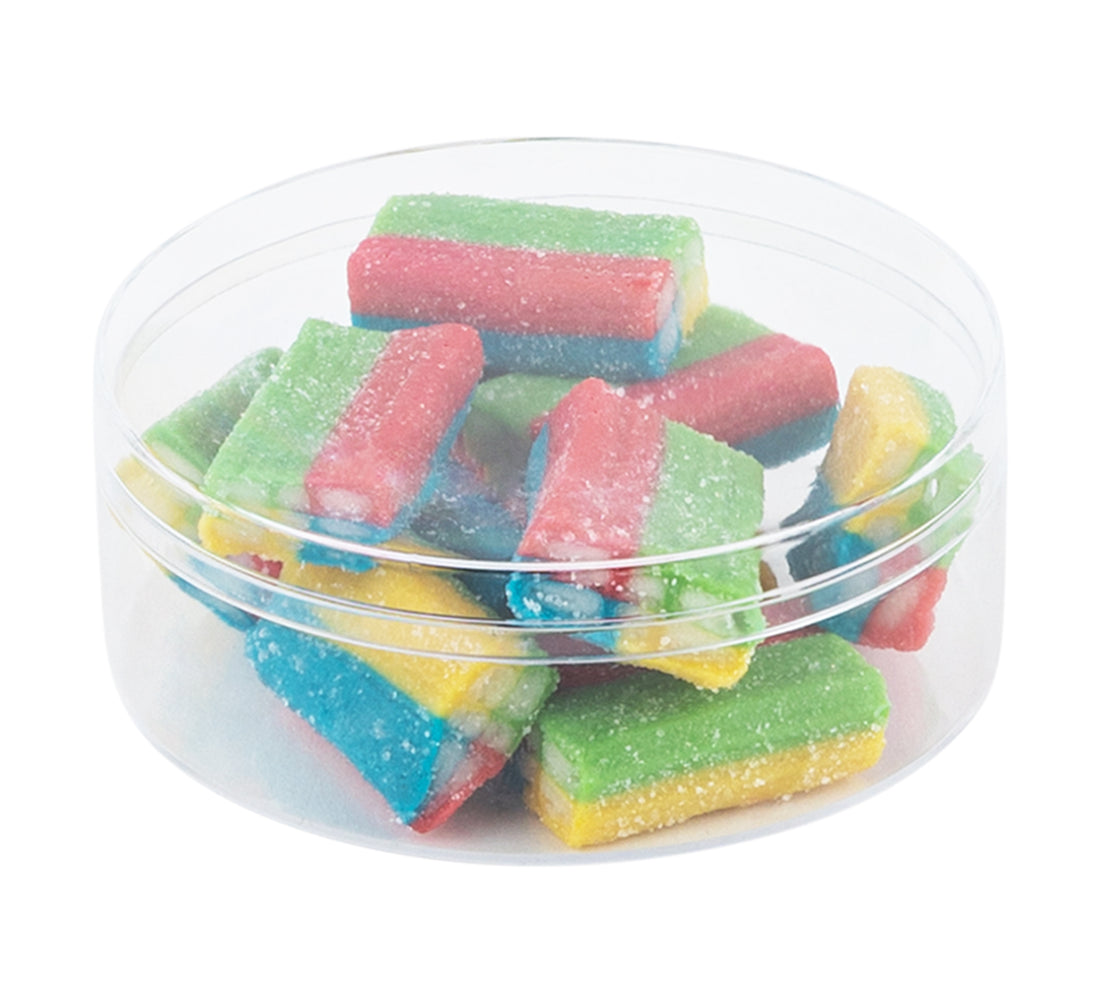Clear Acrylic Round Boxes  pack of 12