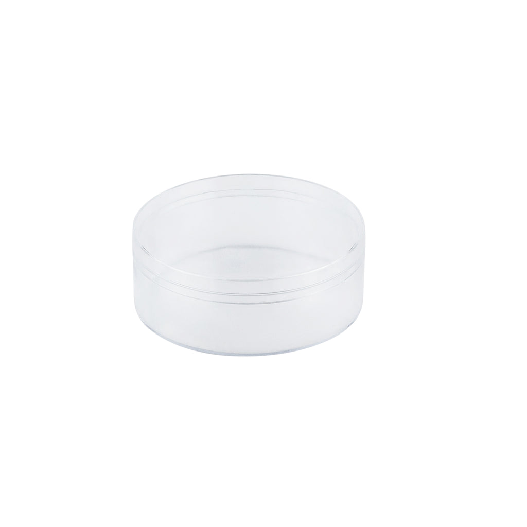 Clear Acrylic Round Boxes  pack of 12