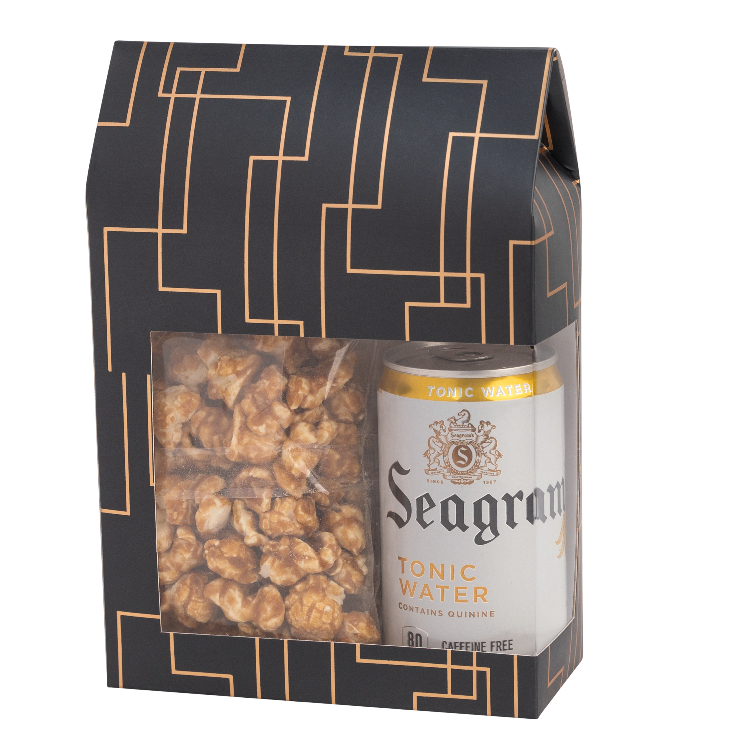 Tall Paper Boxes With Window Gray 8X5.5X2.5 Gift Boxes 8 Pack