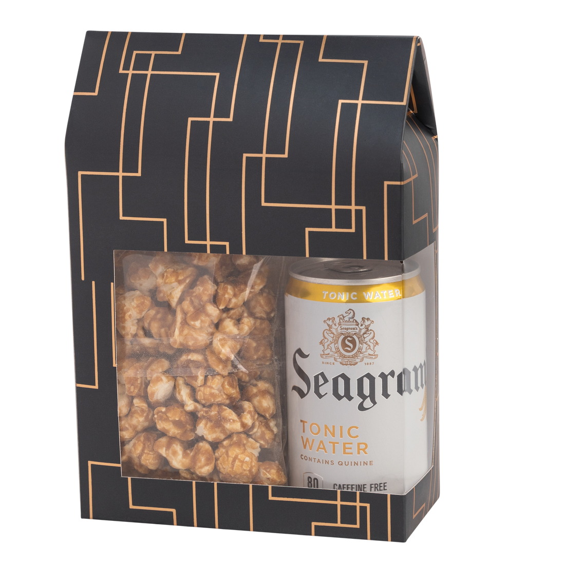 Tall Paper Boxes With Window Gray 8X5.5X2.5 Gift Boxes 8 Pack