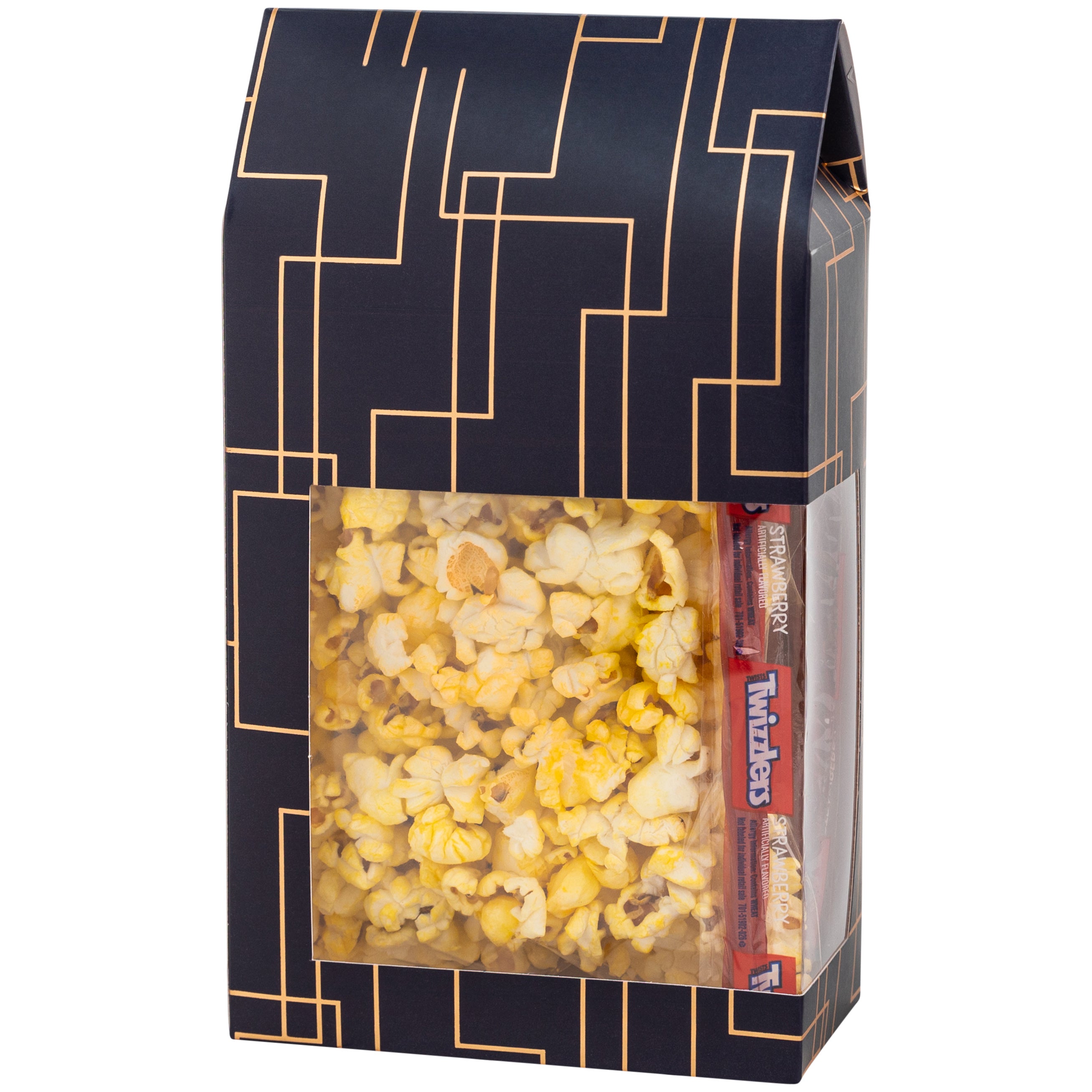 Blue Gift Boxes 8 Pack Tall Paper Boxes With Window 9X5X2.5