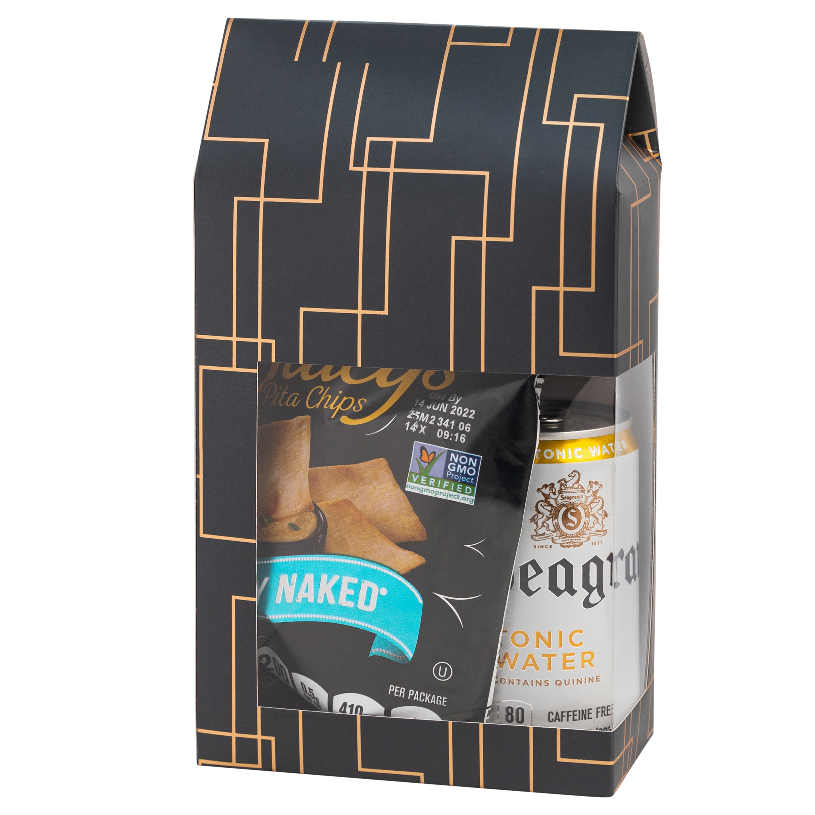 Gray Gift Boxes 8 Pack Tall Paper Boxes With Window 9X5X2.5"