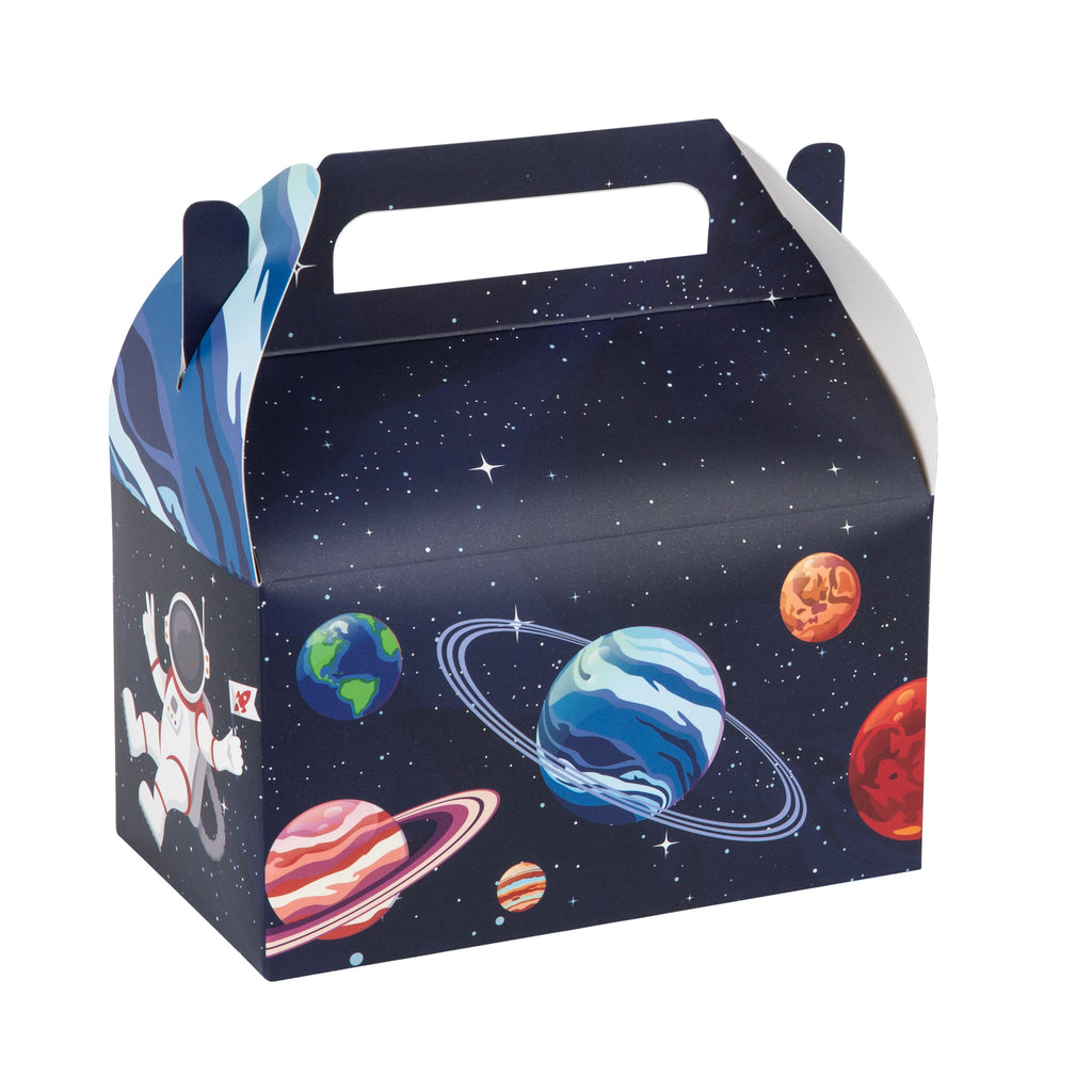 Astronaut Paper Treat Box Party Décor  6.25x3.75x3.5 Inches  10 Pack
