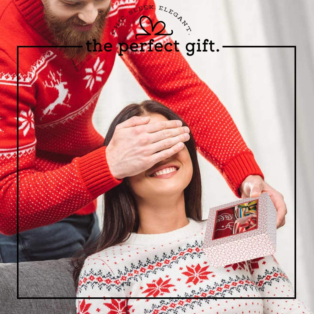 Window Box With Four Sections Red 6 Pack