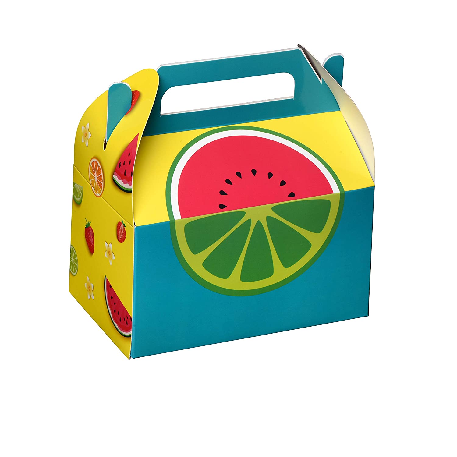 Fruit Paper Treat Boxes 10 Pack 6.25" X 3.75" X 3.5"